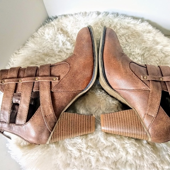 Tan Booties - Picture 2 of 8